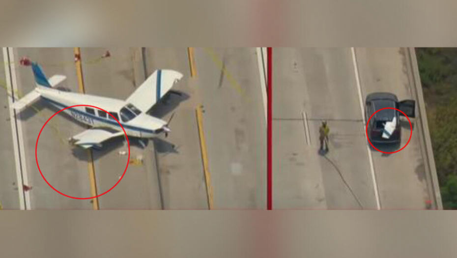 AVION SE ZABIO U AUTOMOBIL Žena sa malim detetom doživela šok!(VIDEO)