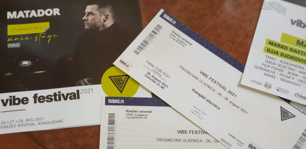 VAJB FESTIVAL U KRAGUJEVCU Sutra nastupa Matador!