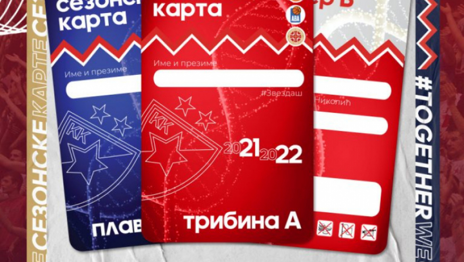 OVO ĆE ZANIMATI SVE "DELIJE"! Zvezda objavila cene sezonskih ulaznica, specijalan popust za vakcinisane!