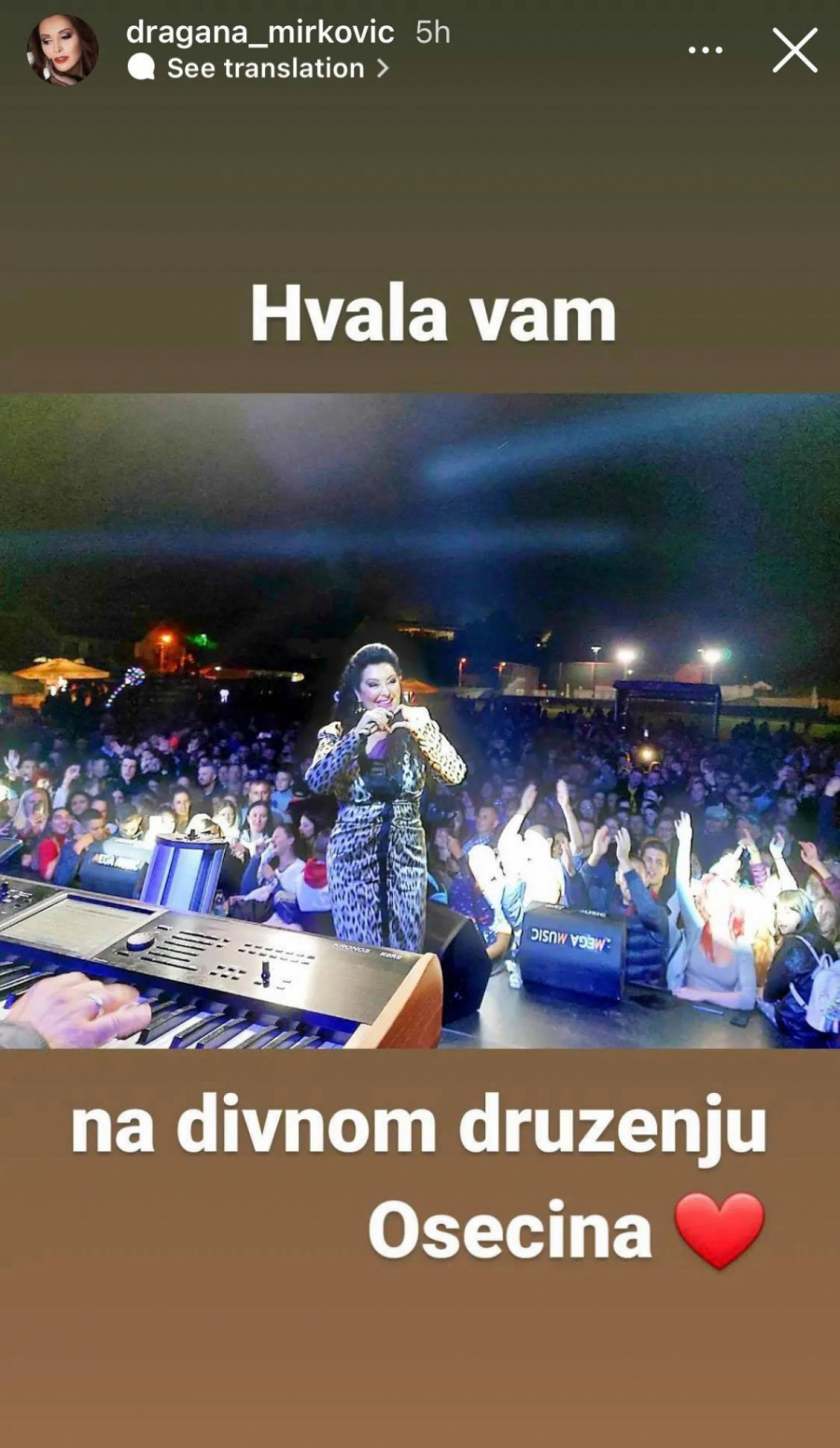 HAOS NA KONCERTU DRAGANE MIRKOVIĆ Pevačica morala da otkaže nastup zbog kiše, publika nije htela da ode!