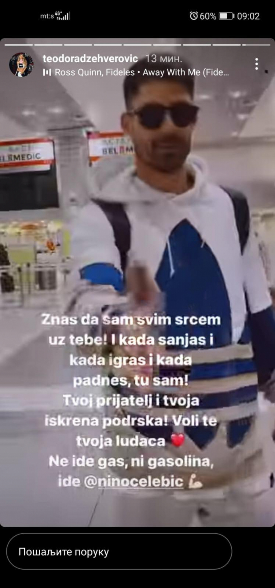 TUŽAN PRIZOR NA AERODROMU Teodora ispratila dečka i dala mu jedno obećanje!