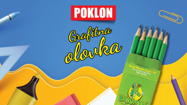 USKORO POČINJE ŠKOLA Novine Alo! daruju čitaocima grafitnu olovku