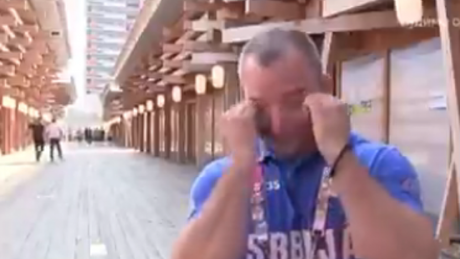 SRPSKI OLIMPIJAC SE RASPLAKAO PRED KAMERAMA! Nebojša nije mogao da izdrži: Nacijo izvini! (VIDEO)