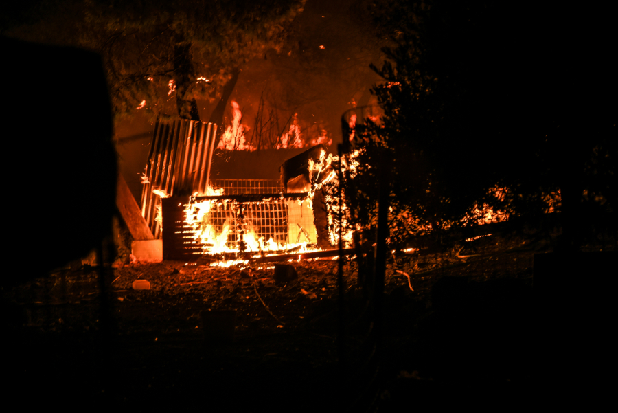 JEZIVI  BILANS Evo koliko šume je izgorelo na Eviji