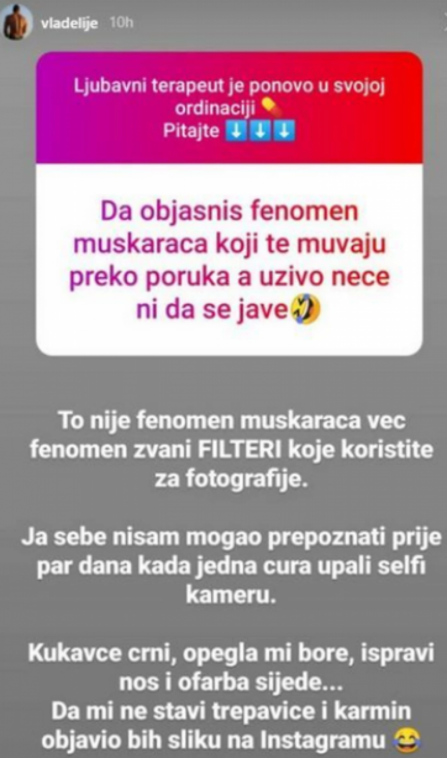 SVEST LJUDI JE OTIŠLA U TRI LEPE! Tomović postao ljubavni terapeut, deli savete besplatno!