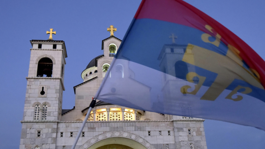 SABORNA CRKVA ZA SVE SRBE Crkva Hristovog vaskrsenja u Podgorici je glavni i najveći pravoslavni hram u prestonici Crne Gore