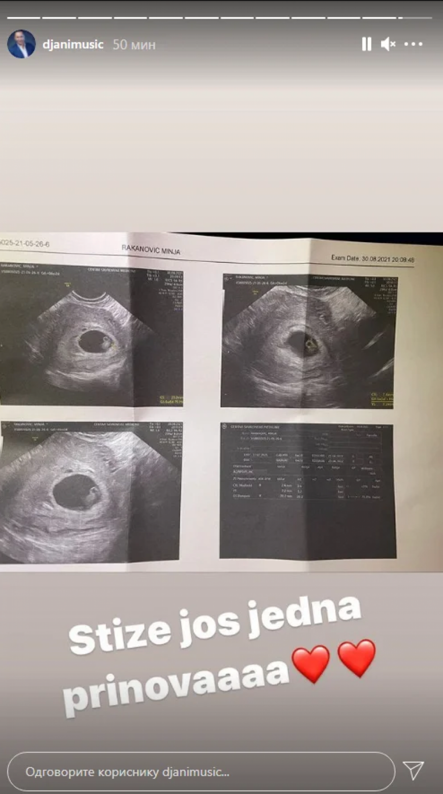 ĐANI OBJAVIO SREĆNE VESTI Stiže još jedna prinova