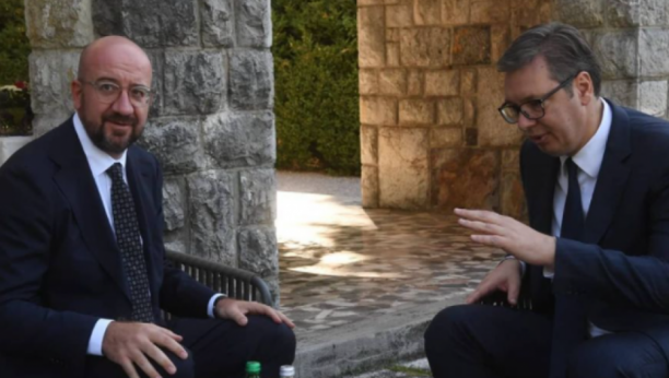 U ČETIRI OKA! Aleksandar Vučić s predsednikom Saveta EU Mišelom!