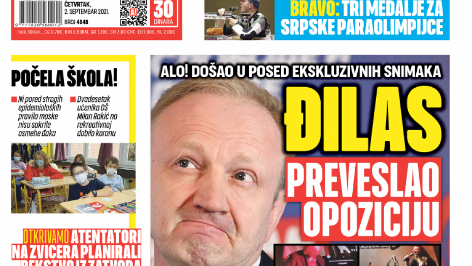 ALO! DOŠAO U POSED EKSKLUZIVNIH SNIMAKA, ĐILAS PREVESLAO OPOZICIJU Tajno se sprema za izbore!