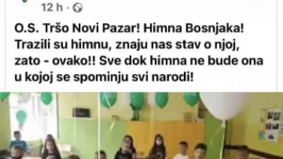 ĐILASOVI MEDIJI VREĐALI HIMNU SRBIJU I NAPRAVILI HAOS Pogledajte šta su deci puštali u Raškoj (VIDEO)