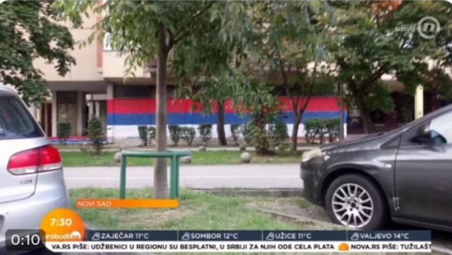 PONOVO VREĐAJU DRŽAVNE SIMBOLE Sagovornik Nove S iscrtanu srpsku trobojku nazvao "ordinarnim kičem i talibanizacijom" (VIDEO)