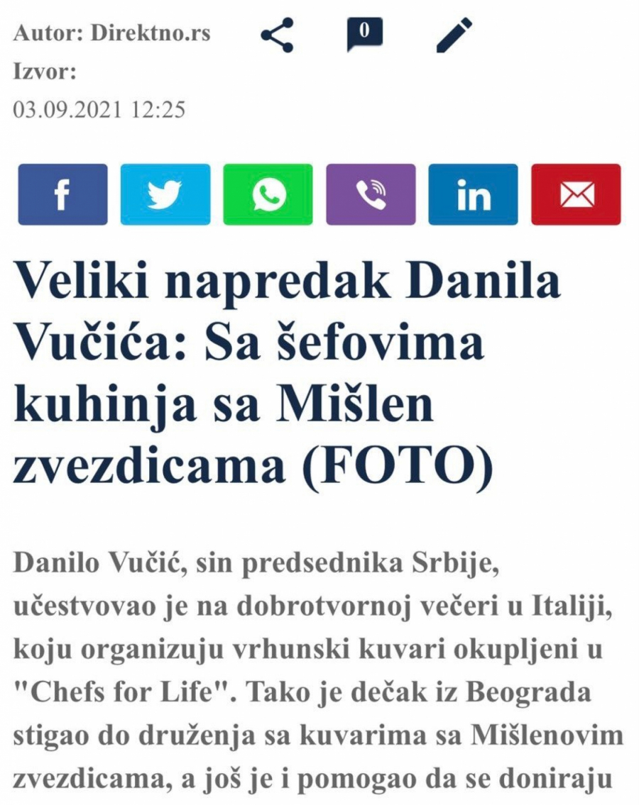 DEJAN VUKELIĆ: Napad Đilasovih medija na Danila Vučića je opasan, njemu se uskraćuje i pravo da POSTOJI