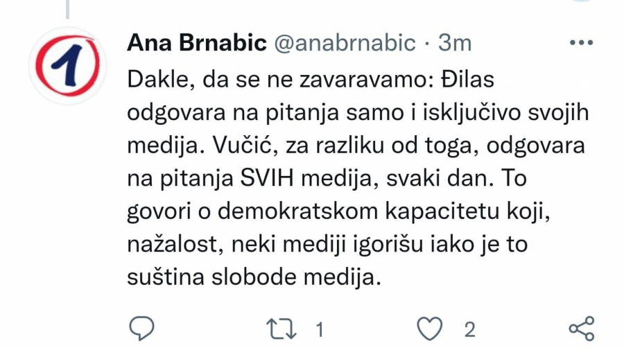 Posle noćnog kolegijuma sa Đilasom na Vračaru, Obućina počela da se pere, pomenula i Vučića: Premijerka jednim potezom, otkrila prave namere novinarke