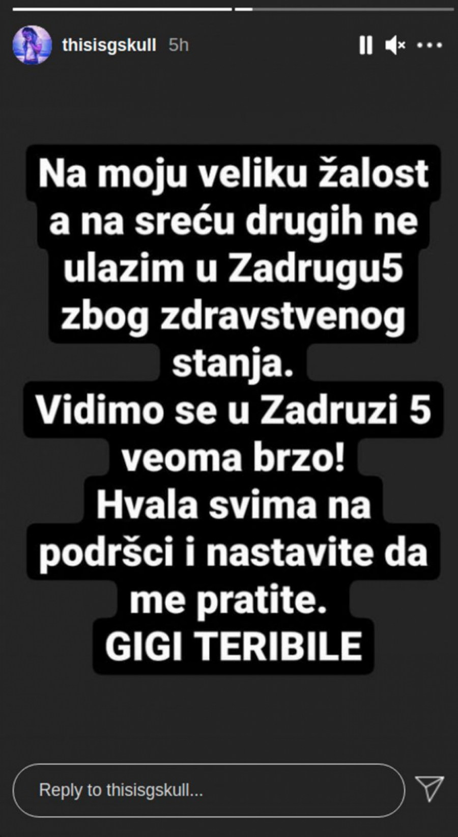 TAKMIČAR ZBOG PROBLEMA SA ZDRAVLJEM NE ULAZI U ZADRUGU 5 Šok pred početak najgledanijeg rijalitija!