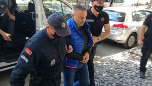 DOLIJAO CRNOGORSKI VELJA NEVOLJA Veselin Veljović stigao u sud na Cetinju sa lisicama na rukama