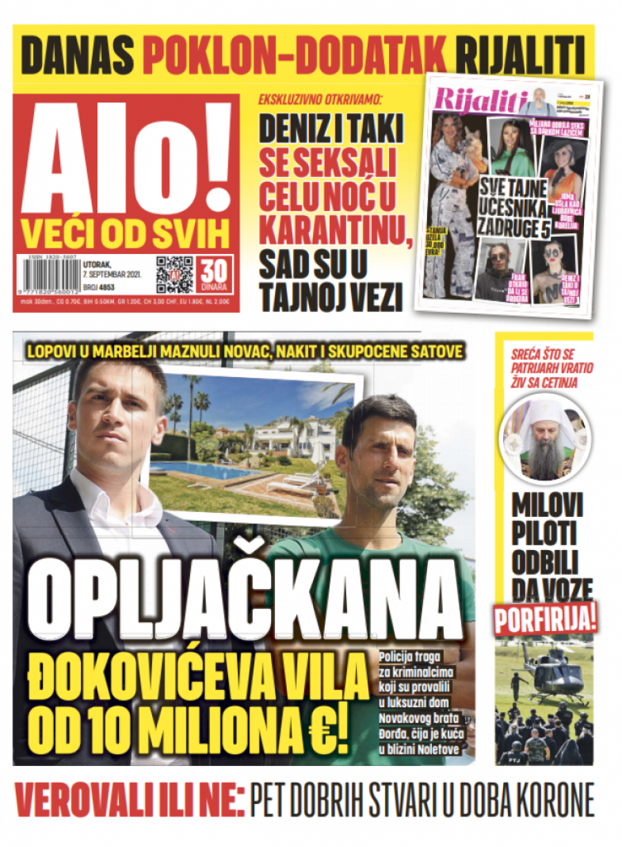 Milovi piloti bojkotovali Porfirija