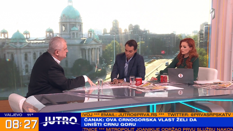 MAMURAN OD VISKIJA I PIVA KOJE JE PIO SA MILOM Čanak napao Čukanovića u jutarnjem zbog Đukanovića i 100 evra