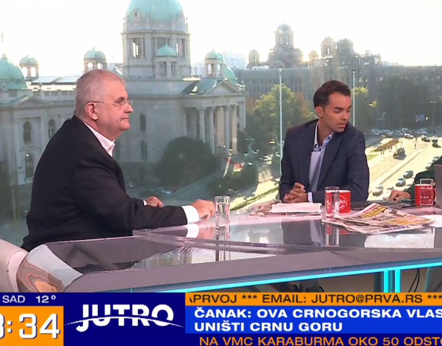 MAMURAN OD VISKIJA I PIVA KOJE JE PIO SA MILOM Čanak napao Čukanovića u jutarnjem zbog Đukanovića i 100 evra