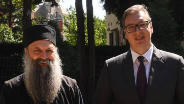 SASTALI SE PREDSEDNIK VUČIĆ I PATRIJARH PORFIRIJE