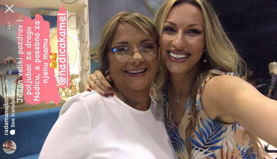 RADA OBJAVILA FOTKU S NADICOM ZELJKOVIĆ Umesto Kiju, pozdravila sasvim drugu osobu!