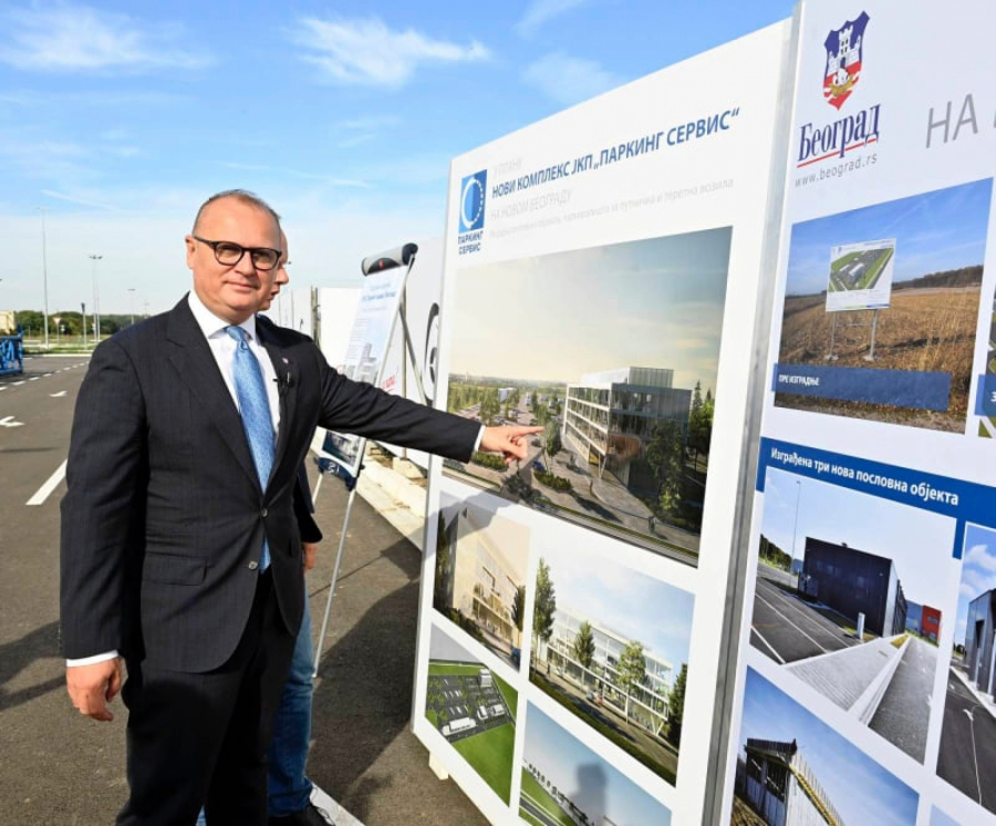 GORAN VESIĆ: Počela izgradnja nove carinarnice Luke Beograd