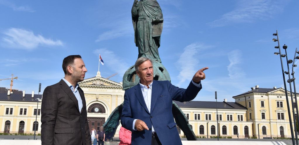 Autor projekta Savskog trga u poseti Beogradu