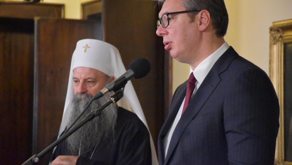 UDARNO Vučić večeras razgovara sa patrijarhom Porfirijem
