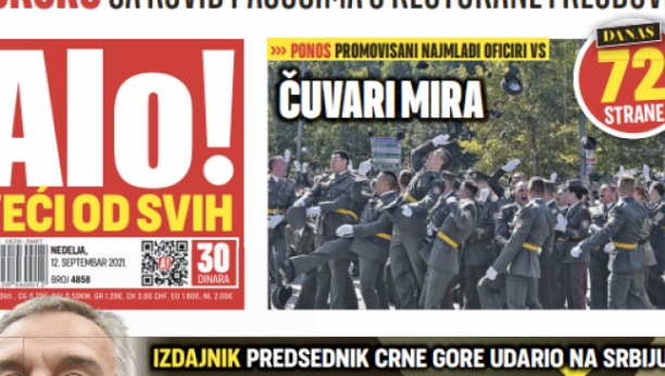 MILO, USTAŠO! Izdajnik predsednik Crne Gore udario na Srbiju