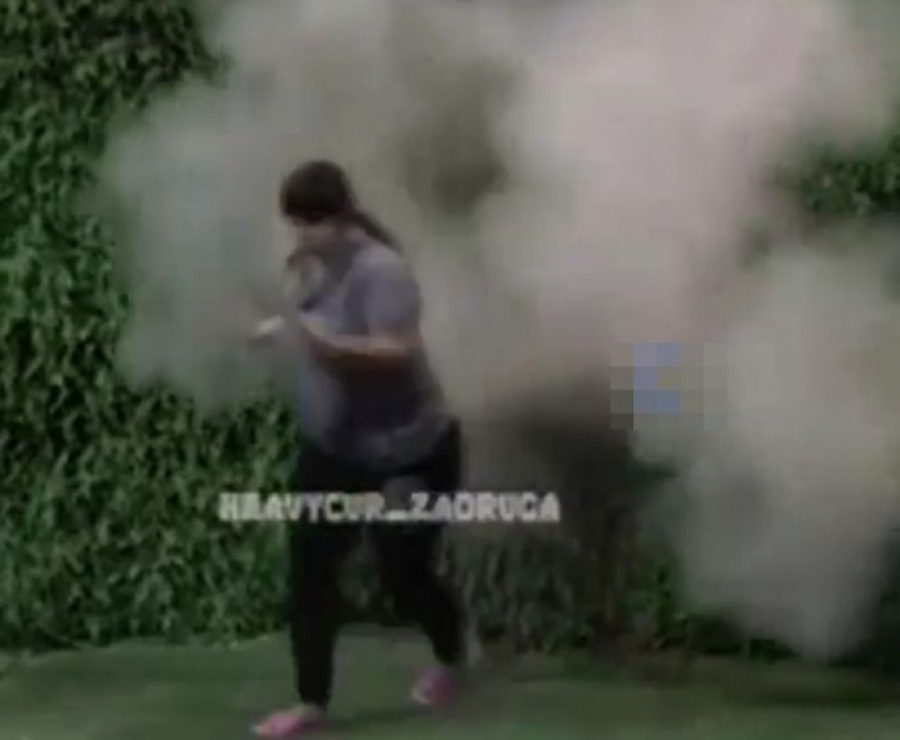 MILJANA PODMETNULA POŽAR U ZADRUZI Haos na imanju, svima ugrozila život!