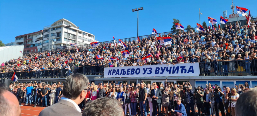 PREDSEDNIK VUČIĆ I KRALJEVU Srbija imala najvišu stopu nezapolsenosti, a danas smo najbolji!