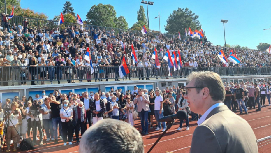 PREDSEDNIK VUČIĆ I KRALJEVU Srbija imala najvišu stopu nezapolsenosti, a danas smo najbolji!