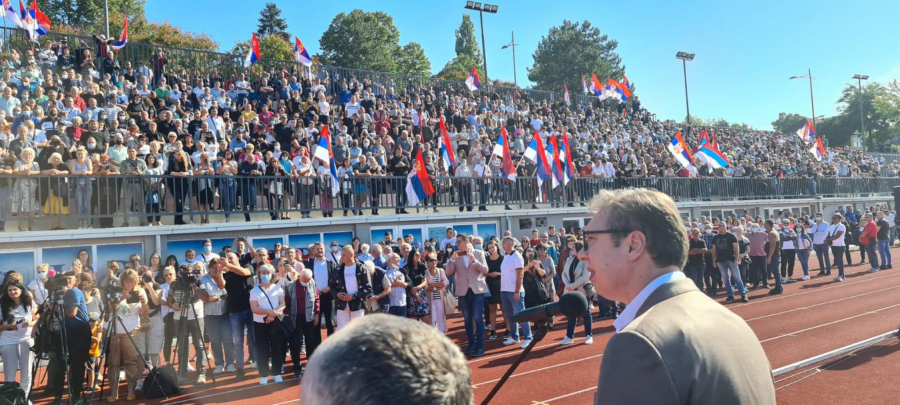 PREDSEDNIK VUČIĆ I KRALJEVU Srbija imala najvišu stopu nezapolsenosti, a danas smo najbolji!