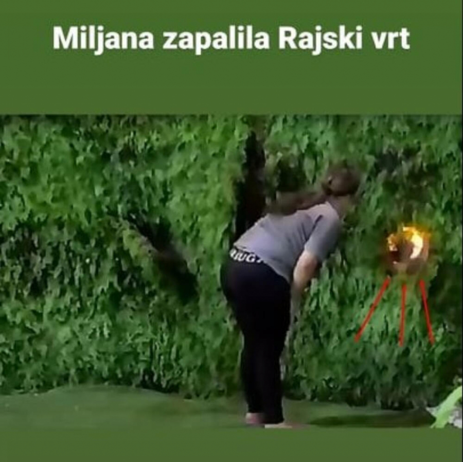 BUKTI POŽAR U ZADRUZI Miljana zapalila Rajski vrt, vatra zahvatila pola imanja!