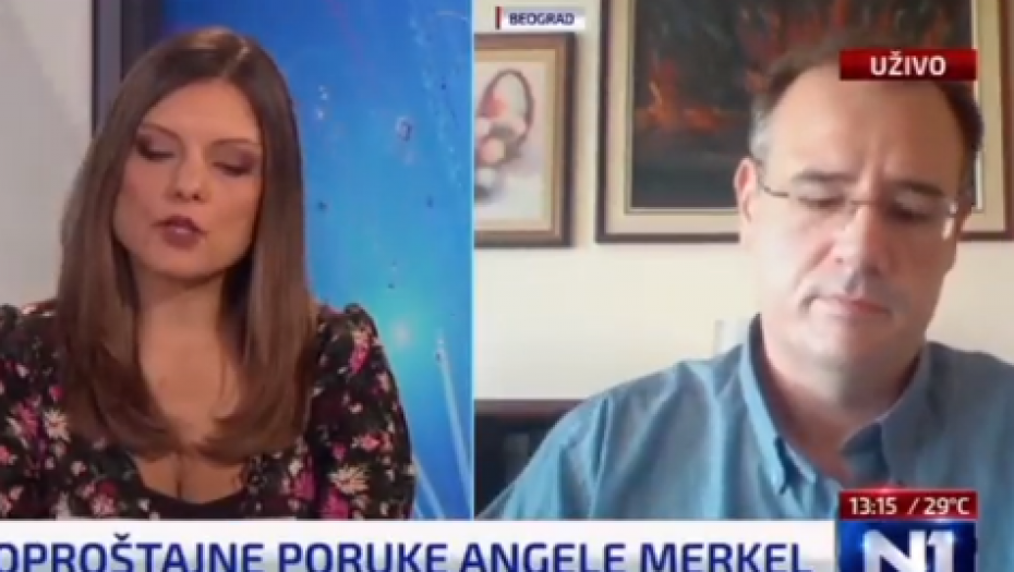 SAHRANIO MITOVE ĐILASA, TADIĆA I JEREMIĆA Na televiziji N1 izrekao istinu: Vučić nije obećao Merkelovoj priznanje Kosova