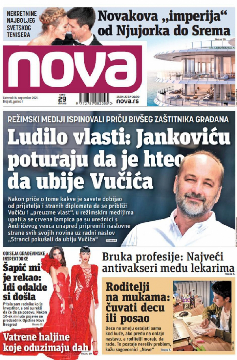 ĐILASU VIŠE NE VERUJU NI DA SE ZOVE DRAGAN Smeta mu što se Vučić javno zahvalio Saši Jankoviću, pa pokušava da izvrne istinu