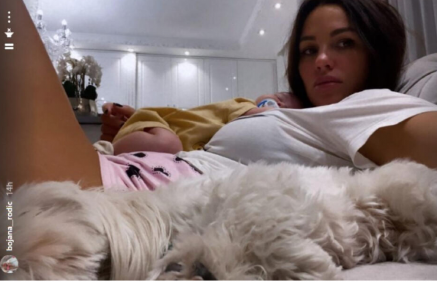 POTPUNO BEZ ŠMINKE Bojana Rodić pokazala deo luksuznog doma u Surčinu i naslednika, komentari samo pljušte