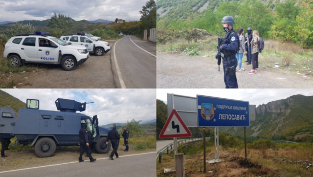 HAOS NA JARINJU! SRBI U OPASNOSTI Pristigla još jedna jedinica naoružana do zuba! Oklopna vozila ROSU blokirala sever Kosova
