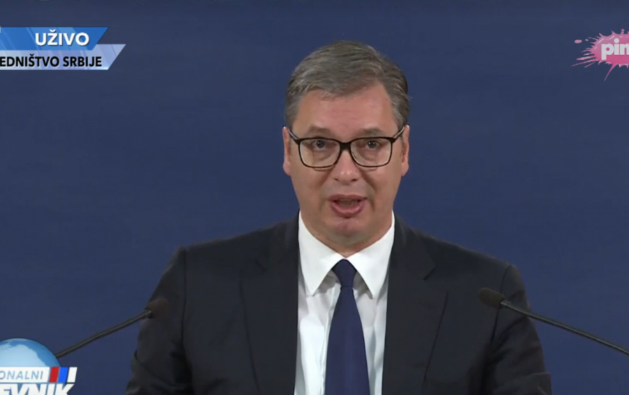 VUČIĆ SE OBRATIO JAVNOSTI Situacija je veoma teška, još sinoć smo sve znali...