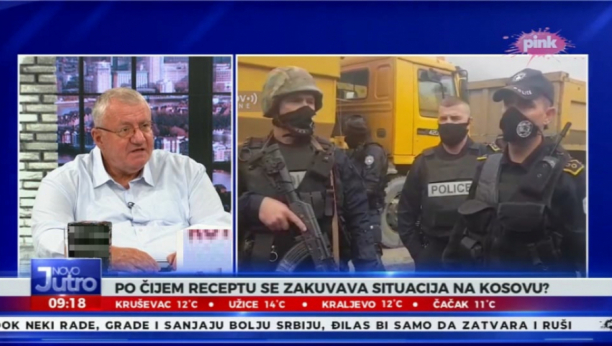 ŠEŠELJ PROGOVORIO O POVRATKU SRPSKE VOJSKE NA KOSOVO Muk u studiju - Ako dođe do krvoprolića, onda je igra završena