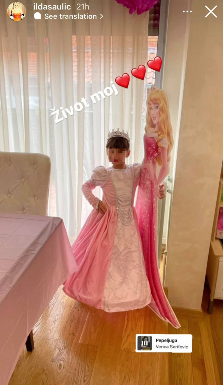 ILDA NARAVILA ĆERKI BAL ZA ROĐENDAN Obukla je kao princezu i napravila slavlje za pamćenje!