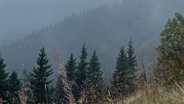 ZABELELO KOD KOSOVSKE MITROVICE Na planinama Rugova i Bajgora pao sneg!