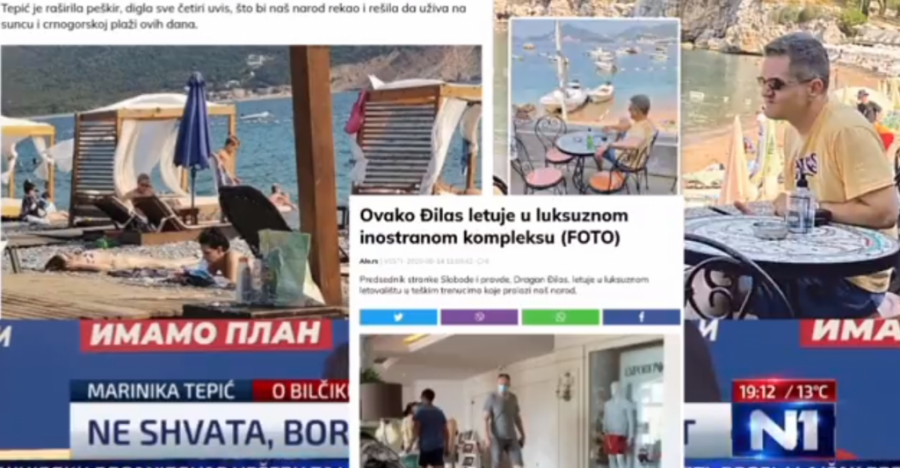 TROVAČI NARODA Marinika priča kako se opozicija bori za goli život u Srbiji, a slike sa luksuznih letovanja samo pljušte