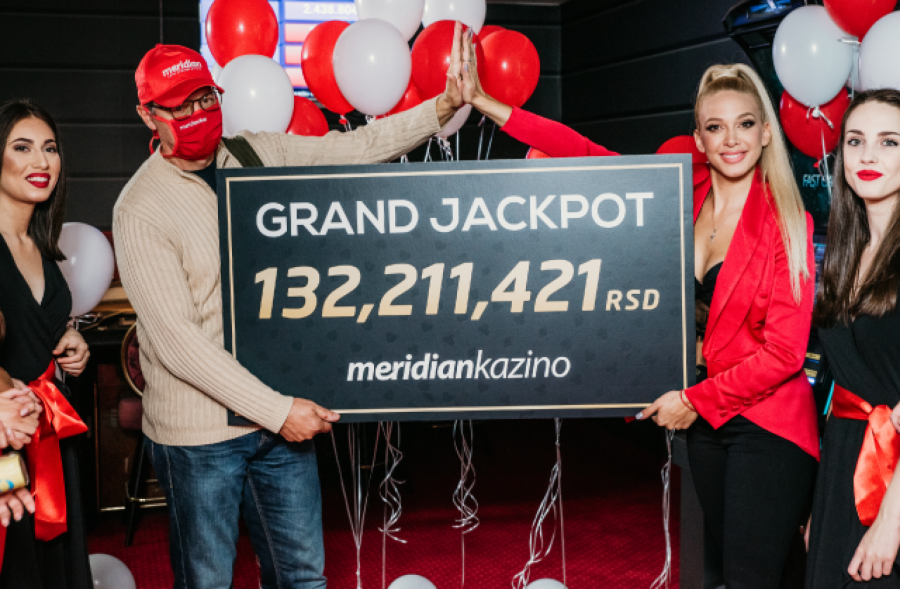 ISTORIJA SE PIŠE U MERIDIANU! Novi kazino rekorder bogatiji za 1,125,234 EVRA!