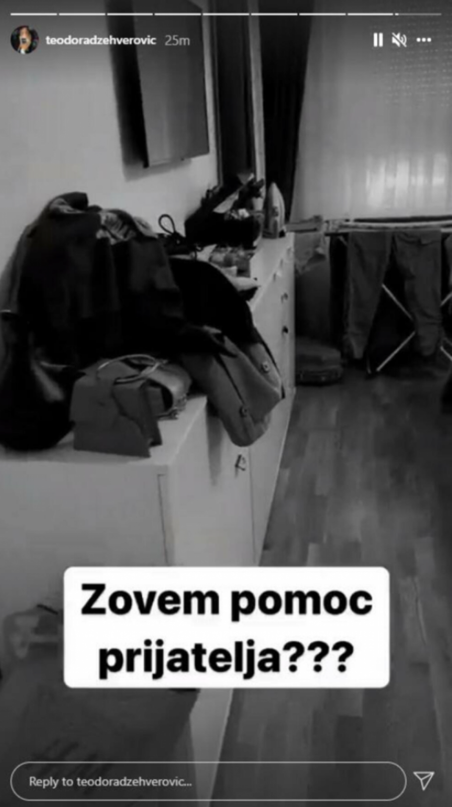 TEODORI DŽEHVEROVIĆ HITNO POTREBNA POMOĆ Uputila je vapaj na Instagramu, nalazi se u strašnom problemu!