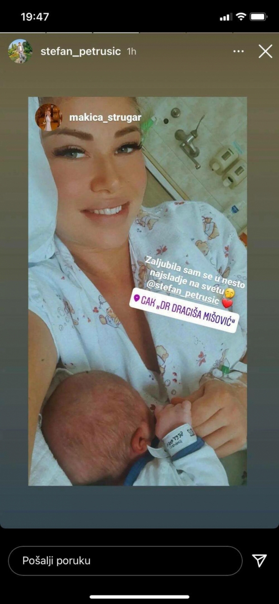 PEVAČ POSTAO OTAC Pobednik 