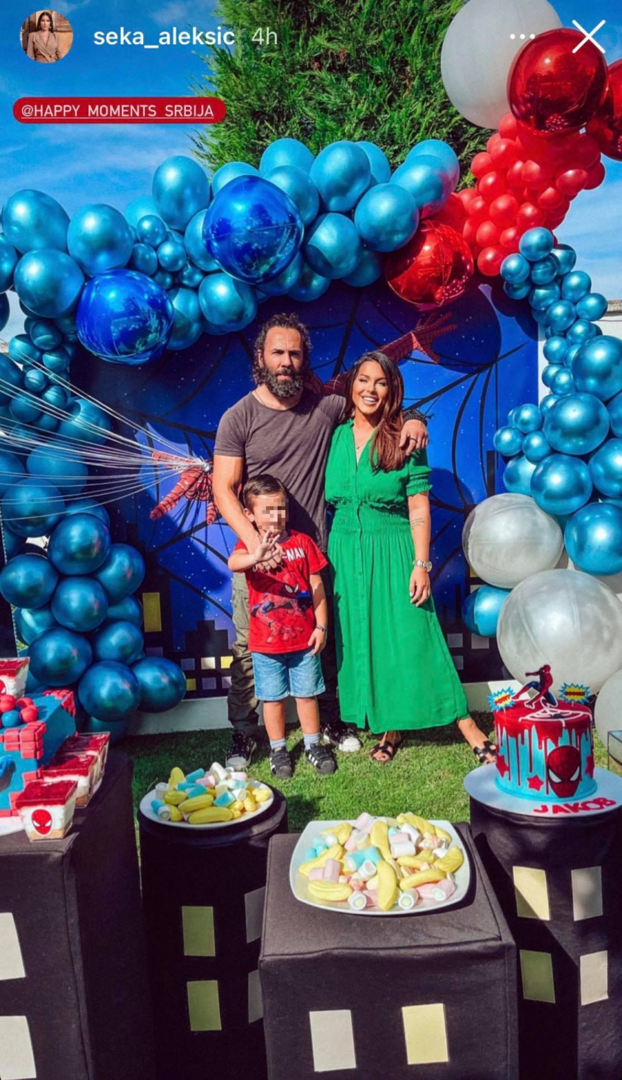 SPAJDERMENI, ŠEST TORTI I ANIMATORI Seka proslavila sinu rođendan, nije štedela novac za dekoraciju!