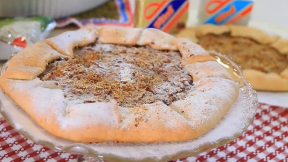 Bez jaja i mleka: Rustični kolač s jabukama i orasima