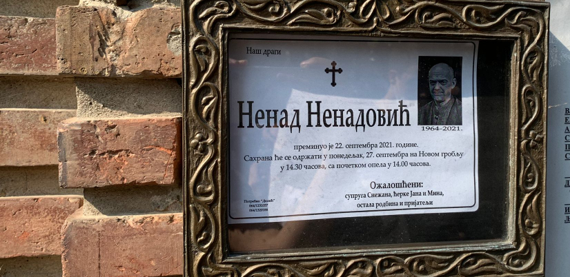 NE MOŽE DA IZDRŽI TUGU! Nenadovoj ćerki pozlilo na sahrani, hitno je izveli napolje!