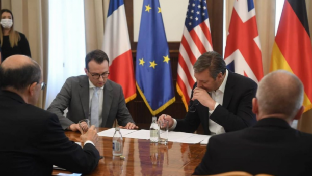 VUČIĆ SA PREDSTAVNICIMA SVETSKIH VELESILA Rešenje za Kosovo na stolu?!