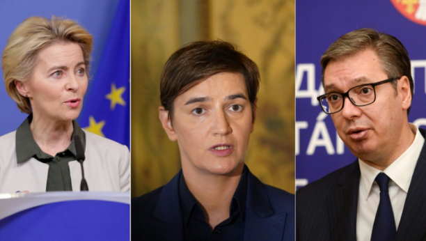 RAZGOVOR OD VELIKOG ZNAČAJA Sastaju se Vučić, Brnabić i Ursula fon der Lajen